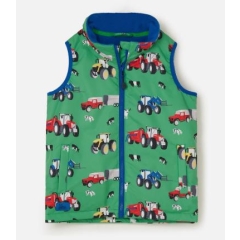 Lighthouse Alex Gilet - Peagreen Stripe Tractor