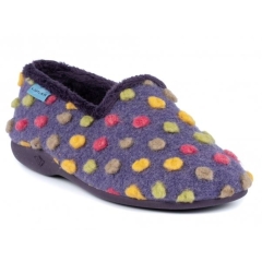 Lunar Helix Purple Slippers