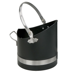 Manor 1396 Warwick Coal Hod - Black & Pewter 