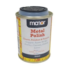 Manor MAN0005A Metal Polish 150ml