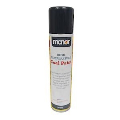 Manor MAN0020A Spray Coal Paint 300ml