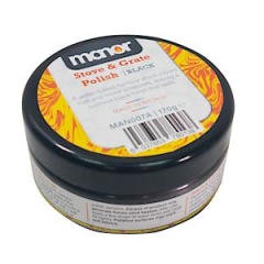 Manor MAN007A Stove + Grate Polish Black 170g
