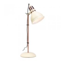 Oaks Lighting Cream  Amka Table Lamp