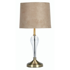 Hilka Antique brass touch light 