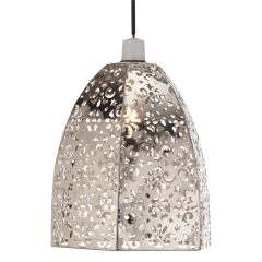 Ari Satin Nickel Lampshade
