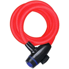 Oxford Cable Lock 12X1800 Red