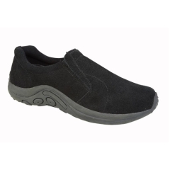 PDQ Suede Casual Shoe Black 