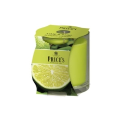 Price's Candle Jar Lime & Basil 