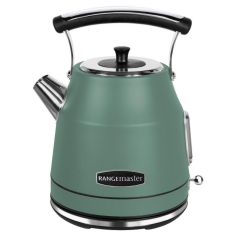 Rangemaster RMCLDK201MG Cordless 1.7 Litres 3kW Traditional Kettle - Mineral Green