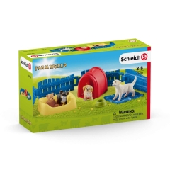 Schleich Puppy Pen 42480 