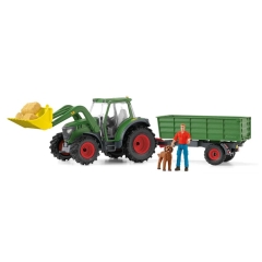 Schleich Farm World Tractor with Trailer 42608