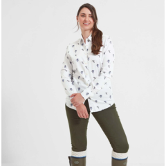 Schoffel Owen Williams Shirt - Curlew Print
