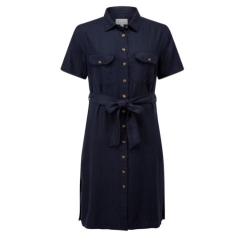 Schoffel Daisy Linen Dress - Navy 