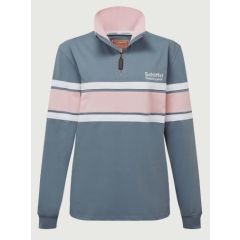 Schoffel Exmouth Heritage 1/4 Zip Dark Blue