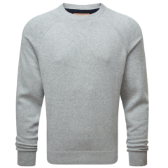 Schoffel Perranporth Pima Cotton Crew - Grey