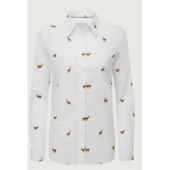 Norfolk Shirt - Stag Print 