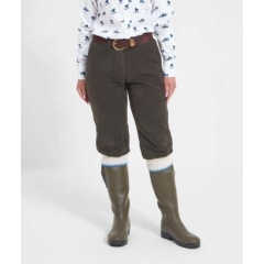 Schoffel Ladies Moleskin Breeks - Forest