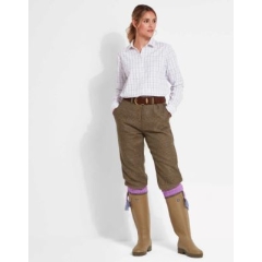 Schoffel High Waisted Tweed Breeks - Terviot Tweed