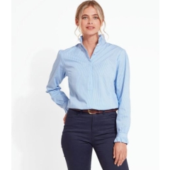 Schoffel Fakenham Shirt - Light Blue Stripe 