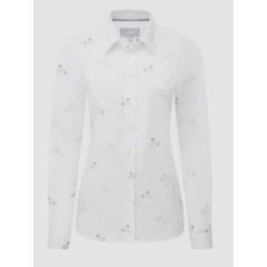 Schoffel Norfolk Shirt - Ptarmigan Print 