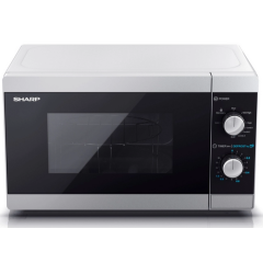 Sharp YC-MG01U-S 20 Litre Microwave Oven with Grill - Silver
