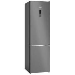 Siemens KG39NEXBF iQ500 Freestanding 70/30 Fridge-Freezer - Black Stainless Steel 
