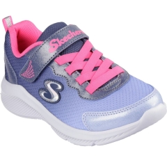 Skechers Kids Sole Swifters - Navy/Hot Pink 