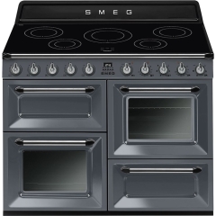 Smeg TR4110IGR Victoria Induction Range Cooker 110cm - Slate Grey