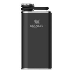 Stanley easy fill wide mouth flask 0.23L - Black Pebble
