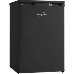 Statesman R155B 55cm Under Counter Fridge With 4* Icebox - Black