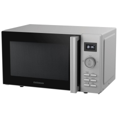 Statesman SKMS0820DSB 20L 800W Digital Solo Microwave with Stainless Steel Interior - Silver
