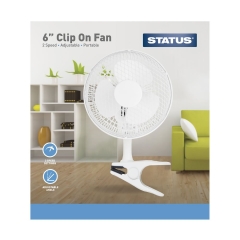 Status 6" Clip On Fan