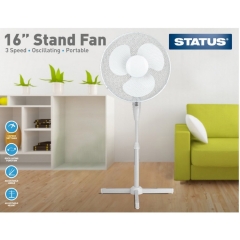 Status 16" Standing Fan with 3 Speed Settings