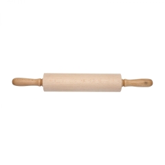 T&G Woodware Beechwood Rolling Pin Revolving Certified