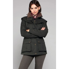 Yoggi Portobello Waterproof Coat - Dark Green 