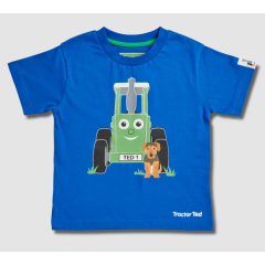 Tractor Ted T-Shirt Midge - Blue 