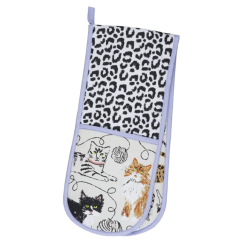 Ulster Weavers Double Oven Glove - Feline Friends