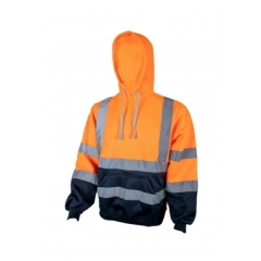Sherman Hi Vis Hoodie Orange 
