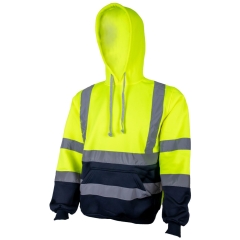 Sherman Hi Vis Hoodie Yellow