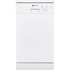 White Knight FS45DW52W 45cm Slimline Dishwasher - White - 10 Place Settings