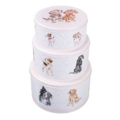 Wrendale Cake Tin Nest A Dogs Life