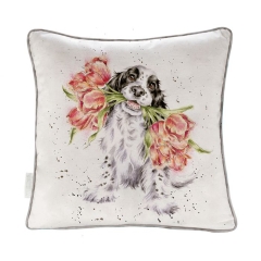 Wrendale 'Blooming with Love' Square Cushion 