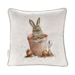 Wrendale 'The Flower Pot' Square Cushion 