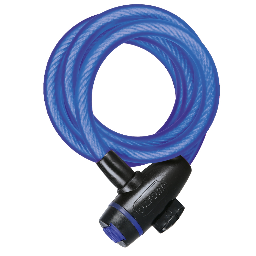 Ralph Yates & Sons | Oxford Cable Lock 12mm x 1.8m Blue Malton | Ryedale