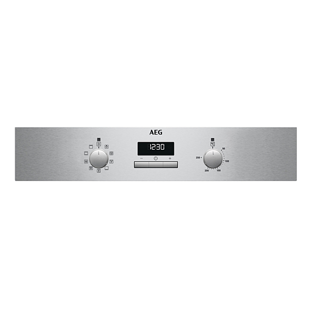 AEG BCX23101EM 59.4cm Built In Electric Single Oven - Stainless