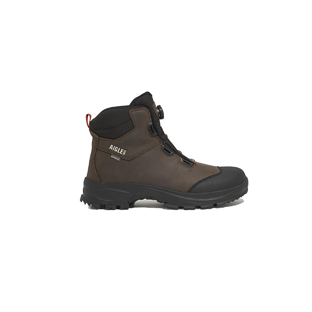 Aigle Laforse No Lace Boots-dark Brown