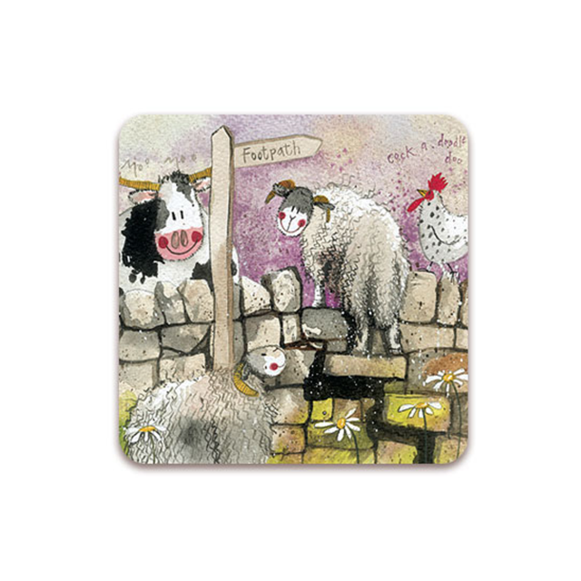 Alex Clark Coaster - Stone Wall