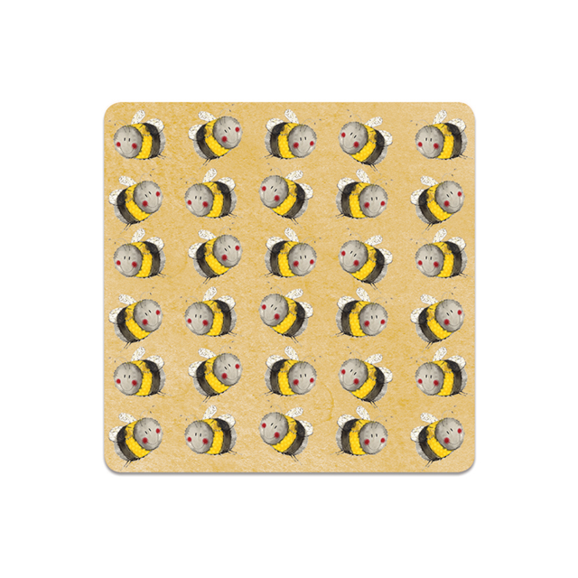 Alex Clark Coaster - Bees