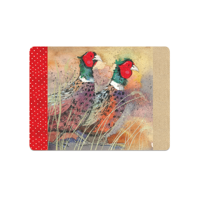 Alex Clark Placemat - Pleasant Pheasant