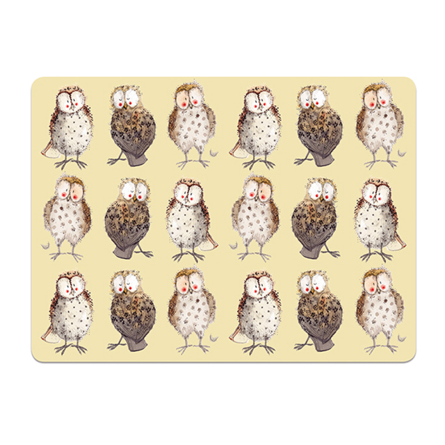 Alex Clark Placemat - Owls